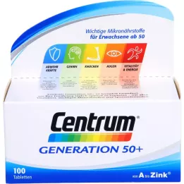CENTRUM Generación 50+ comprimidos, 100 uds