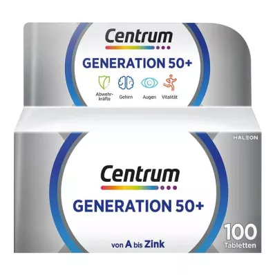 CENTRUM Generación 50+ comprimidos, 100 uds