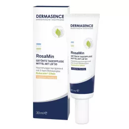 DERMASENCE RosaMin tratamiento de día con color Cr.LSF 50, 30 ml