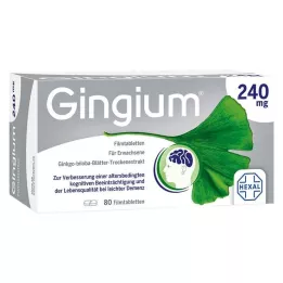 GINGIUM 240 mg comprimidos recubiertos con película, 80 unidades