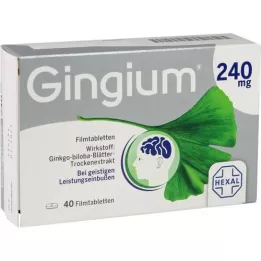 GINGIUM 240 mg comprimidos recubiertos con película, 40 unidades