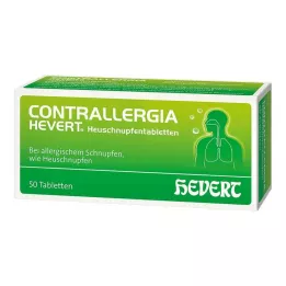 Contrallergia Hevert tabletas para la fiebre del heno, 50 piezas