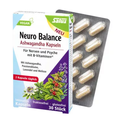 NEURO BALANCE Ashwagandha Cápsulas Salus, 30 Cápsulas