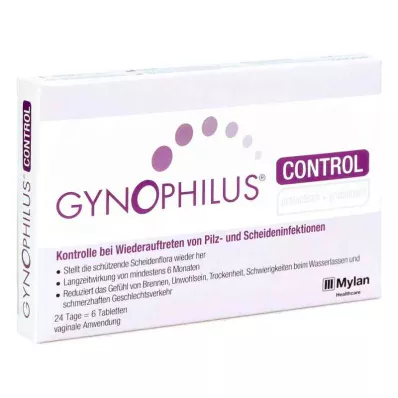 Gynophilus Control comprimidos vaginales (6 uds)