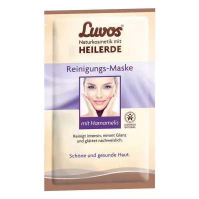 LUVOS Mascarilla Limpiadora Healing Earth Cosmética Natural, 2X7,5 ml
