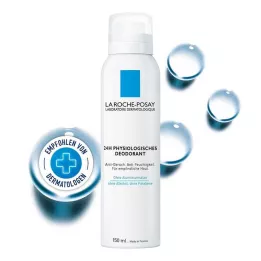ROCHE-POSAY desodorante piel sensible 48h spray, 150 ml