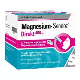 MAGNESIUM SANDOZ Direct 400 mg, 48 unidades