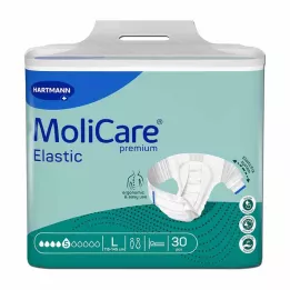 MOLICARE Calzoncillos elásticos Premium 5 gotas talla L, 30 unidades