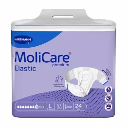 MOLICARE Calzoncillos elásticos Premium 8 gotas talla L, 24 uds