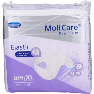 MOLICARE Calzoncillos elásticos Premium 8 gotas talla XL, 14 uds