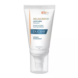 DUCRAY MELASCREEN Fotoenvejecimiento UV Cr.light SPF 50+, 40 ml