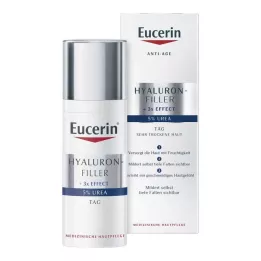EUCERIN Hyaluron-Filler Anti-Edad UREA Crema de Día, 50 ml