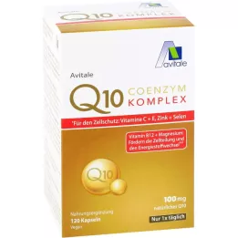 COENZYM Q10 100 mg Cápsulas+Vitaminas+Minerales, 120 uds