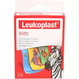 LEUKOPLAST cabritos Tiras 19x56 mm 8 uds/38x63 mm 4 uds, 12 uds