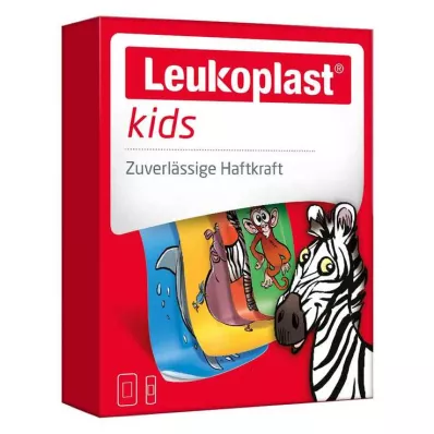 Tiras para niños Leukoplast 19x56 mm 8 piezas / 38x63 mm 4 piezas, 12 piezas
