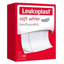 LEUKOPLAST escayola blanca blanda 6x10 cm, 10 uds