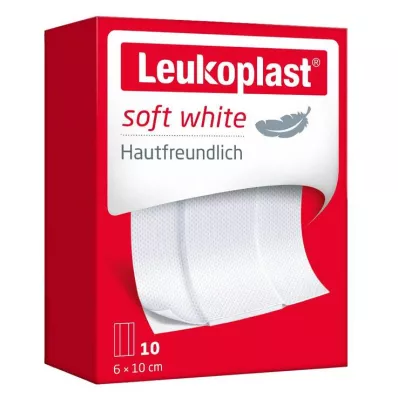 LEUKOPLAST escayola blanca blanda 6x10 cm, 10 uds