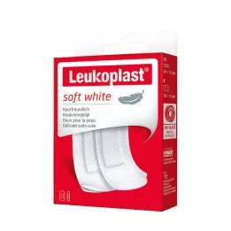 LEUKOPLAST blanco suave str.19x72mm 12pcs/38x72mm 8pcs, 20pcs