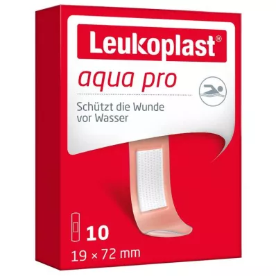 Tiras Leukoplast Aqua Pro 19x72 mm, 10 piezas