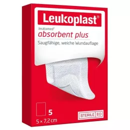 LEUKOPLAST Apósito estéril Leukomed de 5x7,2 cm, 5 uds