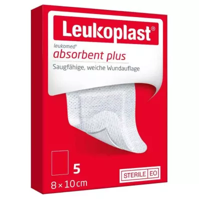 LEUKOPLAST Apósito estéril Leukomed de 8x10 cm, 5 unidades