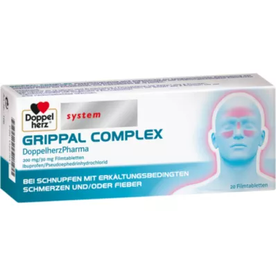 GRIPPAL COMPLEX DoppelherzPharma 200 mg/30 mg FTA, 20 uds