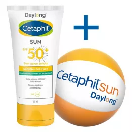 CETAPHIL Sun Daylong SPF 50+ sens.gel-fluid rostro, 50 ml