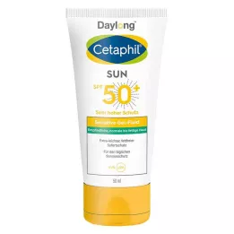 CETAPHIL Sun Daylong SPF 50+ sens.gel-fluid rostro, 50 ml