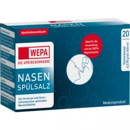 WEPA Sal de enjuague nasal, 20X2,95 g