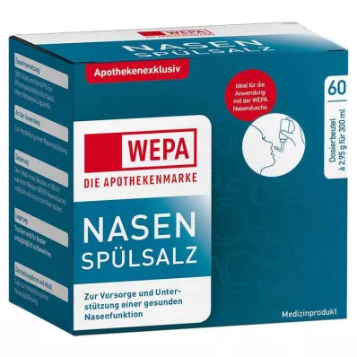 WEPA Sal para enjuague nasal, 20X2,95 g