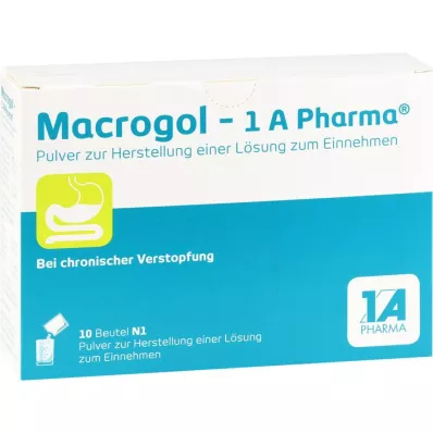 MACROGOL-1A Pharma Plv.z.Her.e.Ls.zum Einnehmen, 10 unid