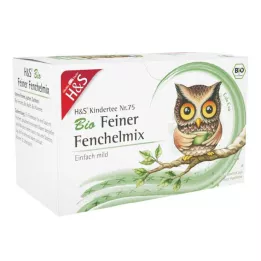 H&amp;S Té ecológico para bebés y niños Mezcla fina de hinojo, 20X1,5 g