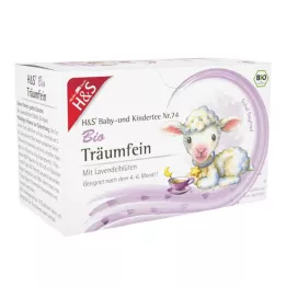 H&S Té ecológico para bebés y niños Träumfein Bolsa con filtro, 20X1,2 g