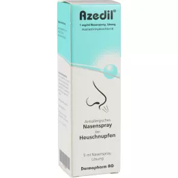 AZEDIL 1 mg/ml solución para pulverización nasal, 5 ml
