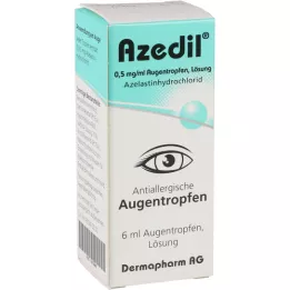AZEDIL 0,5 mg/ml solución para gotas oftálmicas, 6 ml