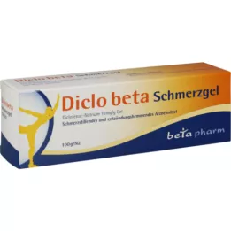 DICLO BETA Gel para el dolor, 100 g