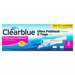 Prueba de embarazo Clearblue Detección temprana, 2 piezas