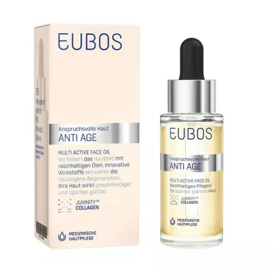 EUBOS ANTI-AGE Aceite facial multiactivo, 30 ml
