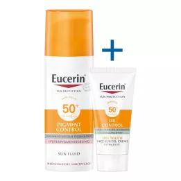 EUCERIN Fluido Solar Control de Pigmentación LSF 50+, 50 ml