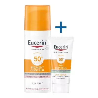 EUCERIN Fluido Solar Control de Pigmentación LSF 50+, 50 ml