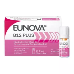 EUNOVA B12 Plus Frasco para beber, 10X8 ml