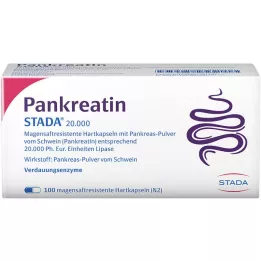 PANKREATIN STADA 20.000 cápsulas duras entéricas, 100 uds