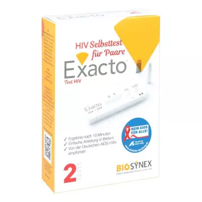 EXACTO HIV Autocomprobación para parejas, 1 ud