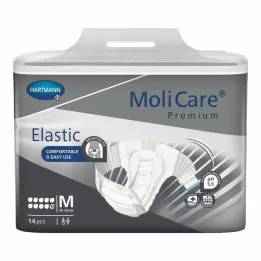 MOLICARE Calzoncillos elásticos Premium 10 gotas talla M, 14 unidades