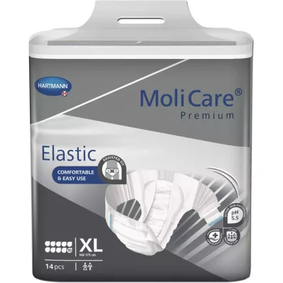 MOLICARE Calzoncillos elásticos Premium 10 gotas talla XL, 14 uds