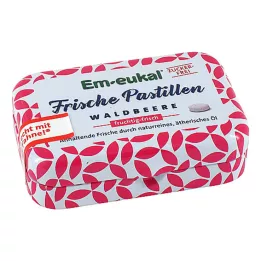 EM-EUKAL Pastillas frescas de bayas del bosque sin azúcar, 20 g