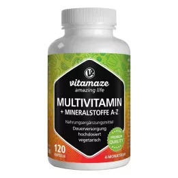 MULTIVITAMIN KAPSELN dosis alta, 120 unidades