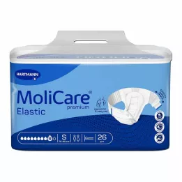 MOLICARE Premium Elastic Slip 9 Gotas Talla S, 26 uds
