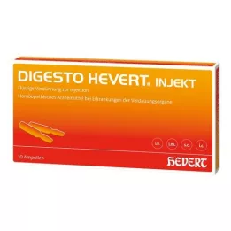 DIGESTO Ampollas de inyección Hevert, 10X2 ml