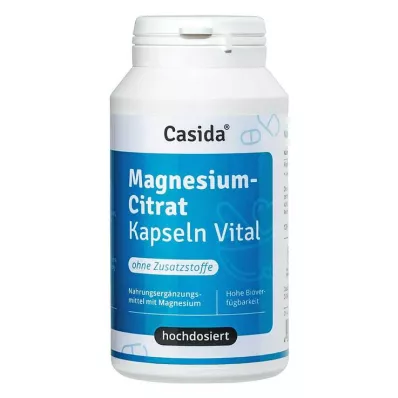 Cápsulas de citrato de magnesio Vital, 120 piezas
